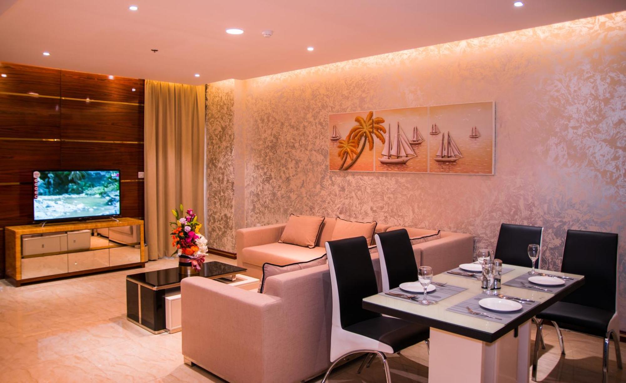 City Park Hotel Apartments Mascate Exterior foto